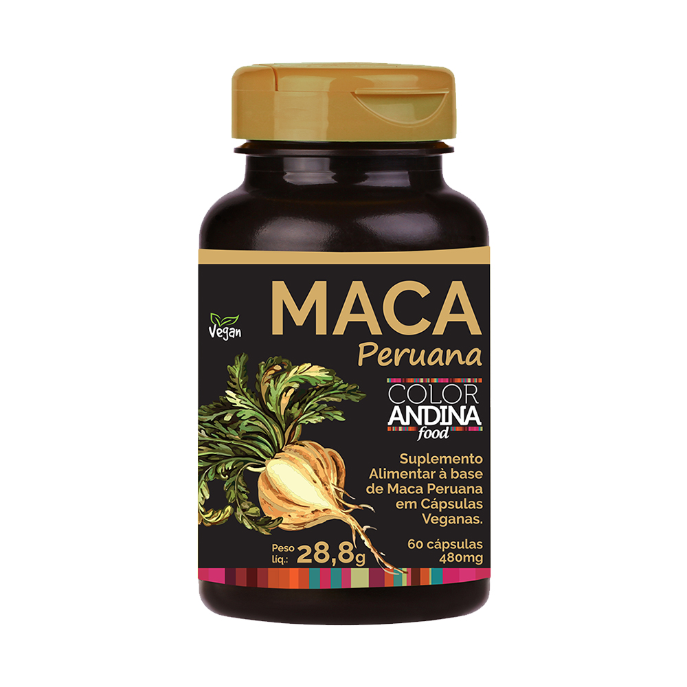 MACA PERUANA AMARELA 60 CAPS - COLOR ANDINA - Foco Alternativo ...